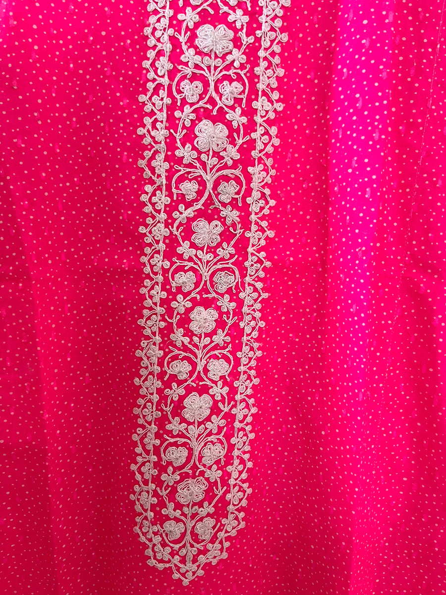 Hot Pink Designer Kaftan Kurti for Women main image 0