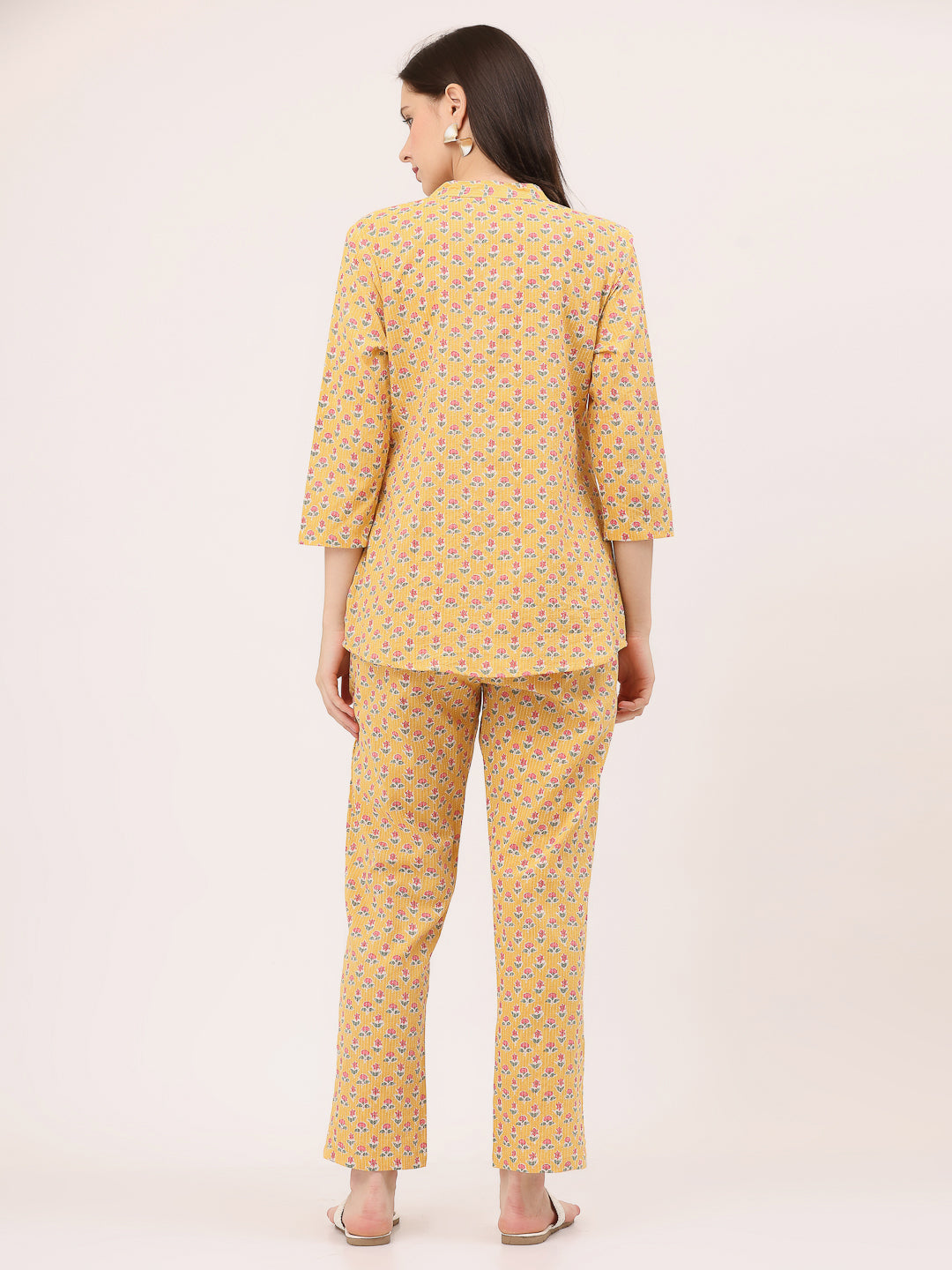 PJ'S ALL DAY- BLOCK PRINTED COORD SETS