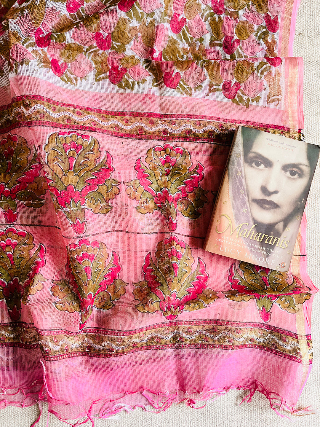 "I AM EXQUISITE" KOTA DORIA DUPATTA