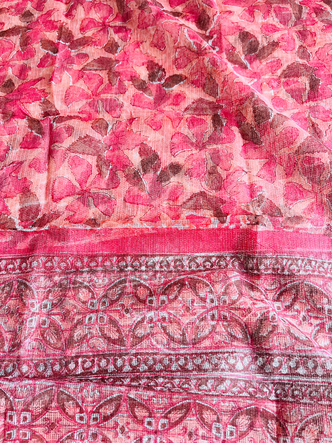 "PAINTERLY GARDEN" KOTA DORIA DUPATTA