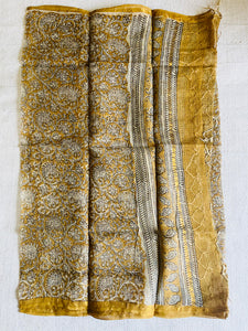 KOTA MUSTARD PAISLEY ALLOVER DUPATTA