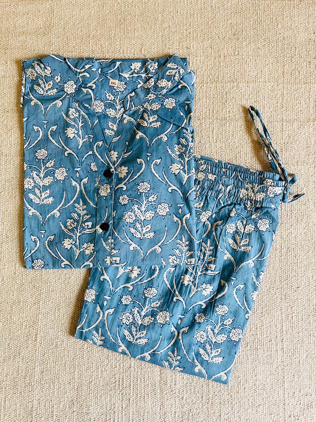 PJ'S ALL DAY- BLOCK PRINTED COORD SETS