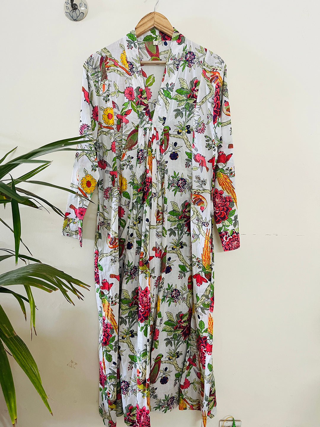 THE AFGHANI DRESS- MY COLORFUL JUNGLE PRINT