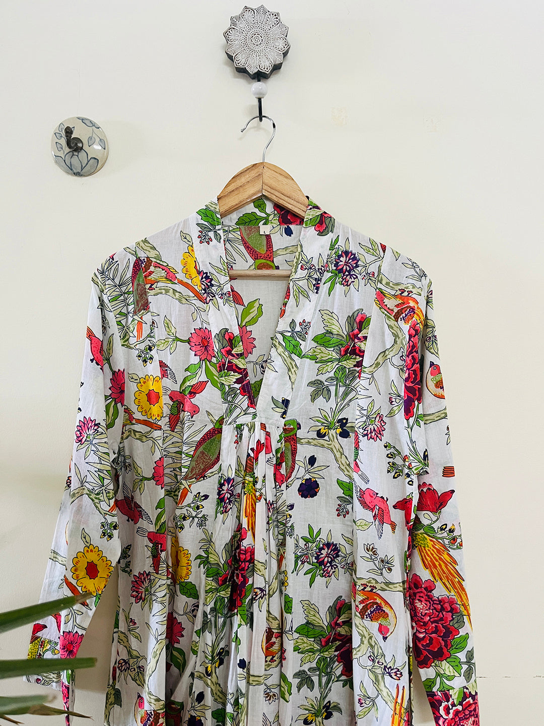 THE AFGHANI DRESS- MY COLORFUL JUNGLE PRINT