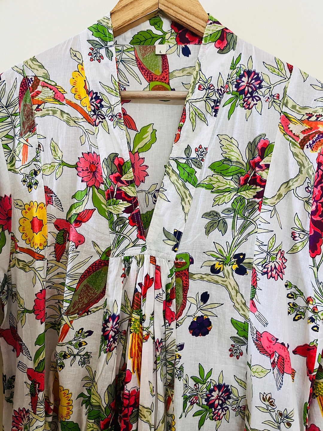 THE AFGHANI DRESS- MY COLORFUL JUNGLE PRINT