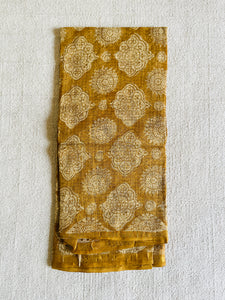 KOTA DORIA MUSTARD DUPATTA