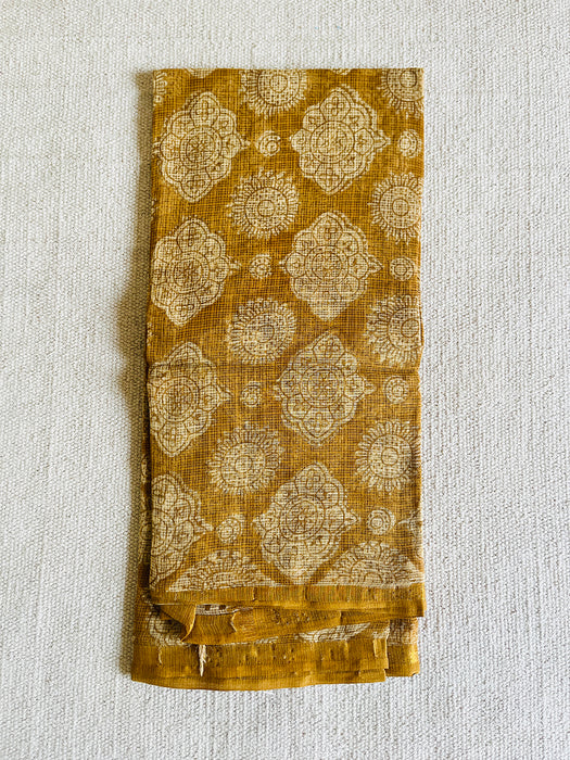 KOTA DORIA MUSTARD DUPATTA