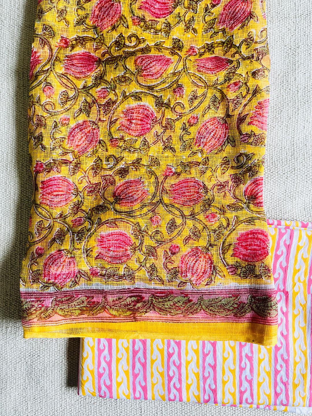 BASANT KOTA DORIA UNSTITCHED SUIT