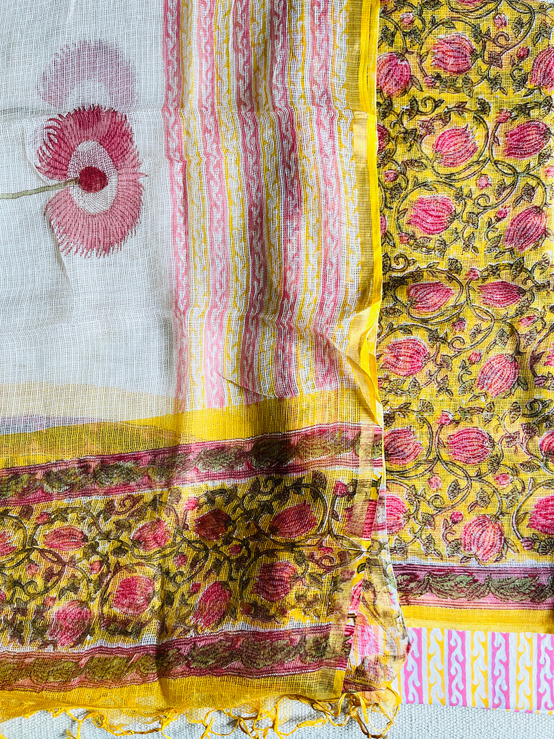 BASANT KOTA DORIA UNSTITCHED SUIT