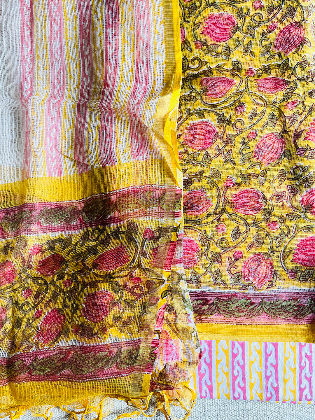 BASANT KOTA DORIA UNSTITCHED SUIT