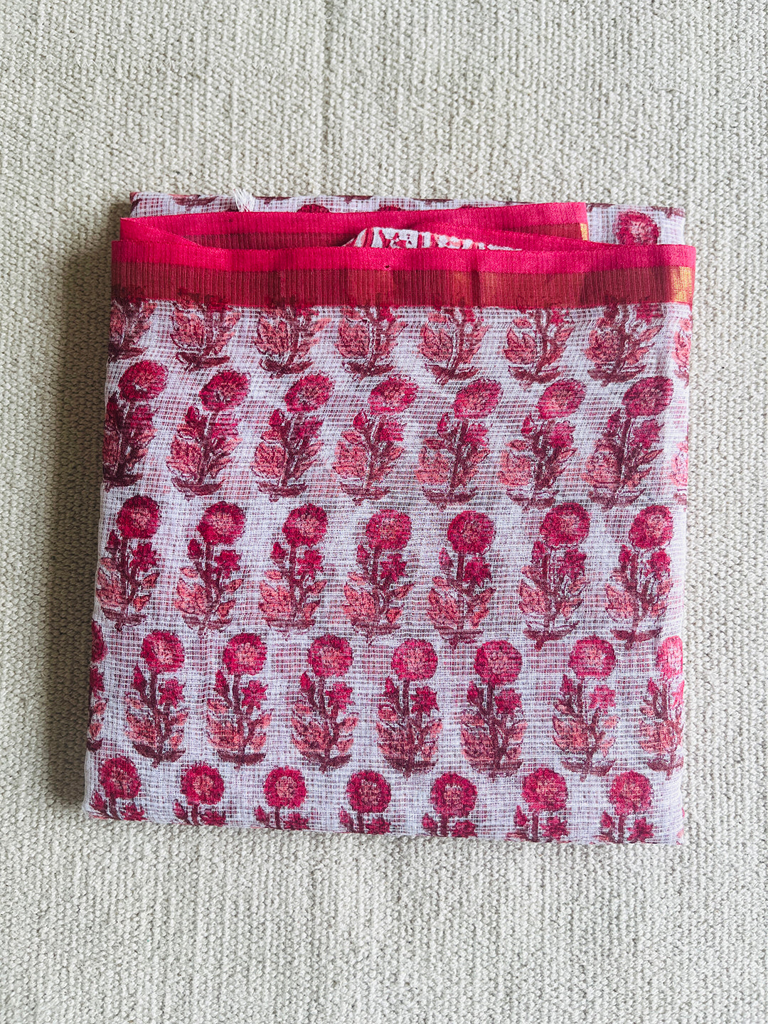 KOTA  DORIA "I-LOVE-PINKS" DUPATTA