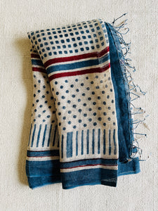 "MAKE THEM STOP & STARE" STATEMENT LINEN DUPATTA
