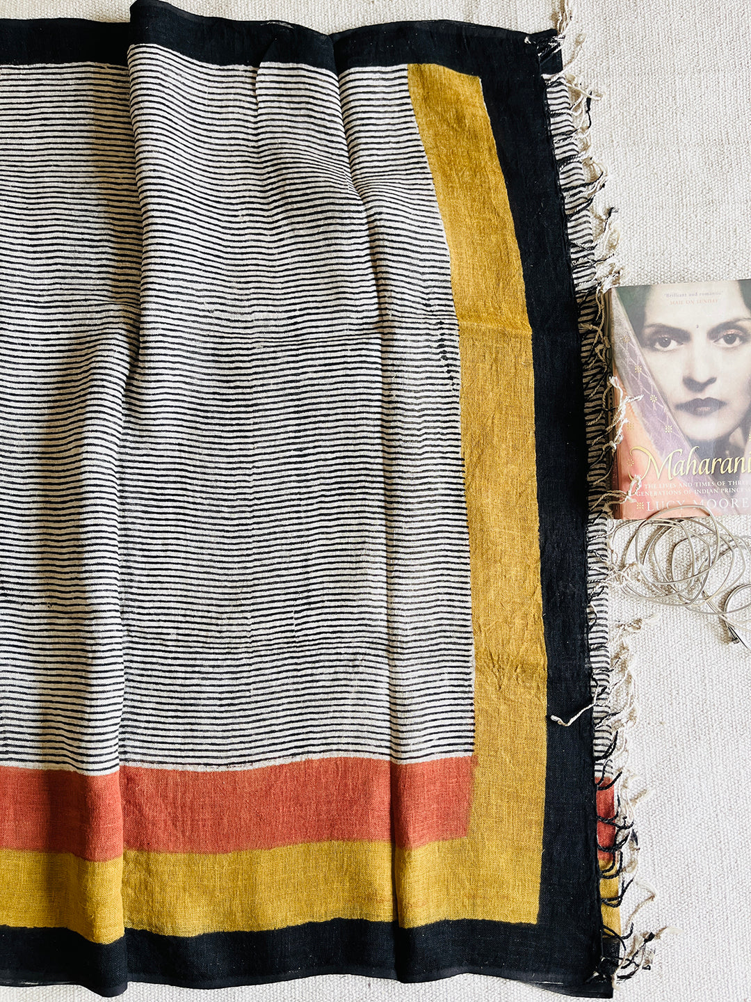 "DARLING, YOU ARE MAGIC" LINEN DUPATTA
