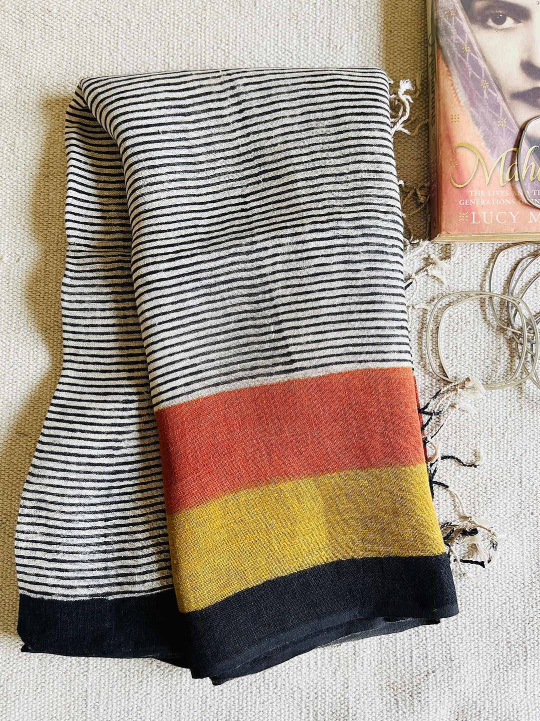 "DARLING, YOU ARE MAGIC" LINEN DUPATTA
