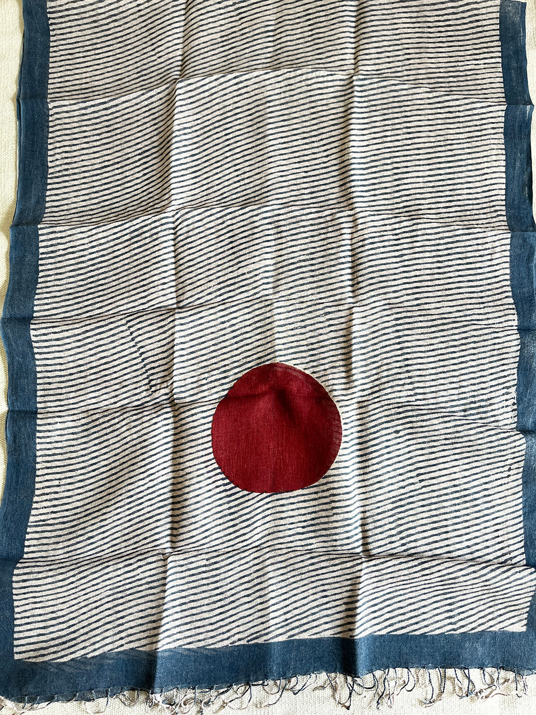 "FIERCELY FEMININE" STATEMENT LINEN DUPATTA