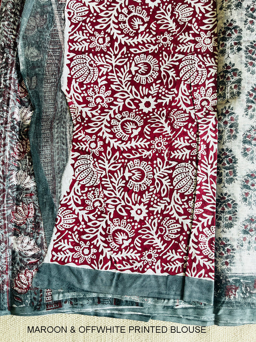 SUMMER GARDEN KOTA DORIA SAREE