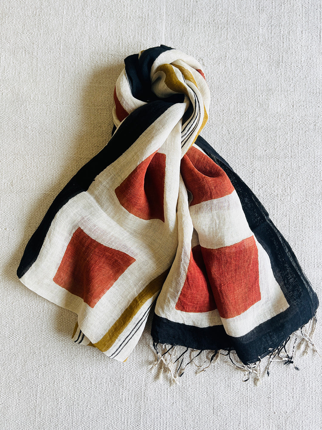 "BOLDER IS BETTER" LINEN DUPATTA