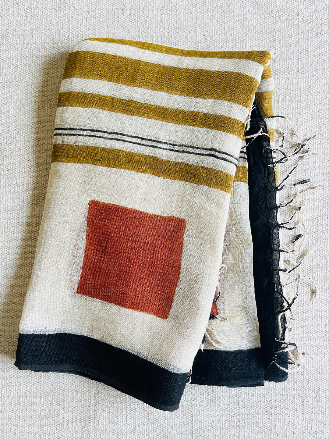 "BOLDER IS BETTER" LINEN DUPATTA