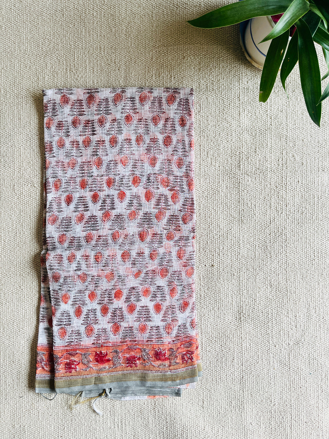 PEACHES & CREMES KOTA DORIA DUPATTA