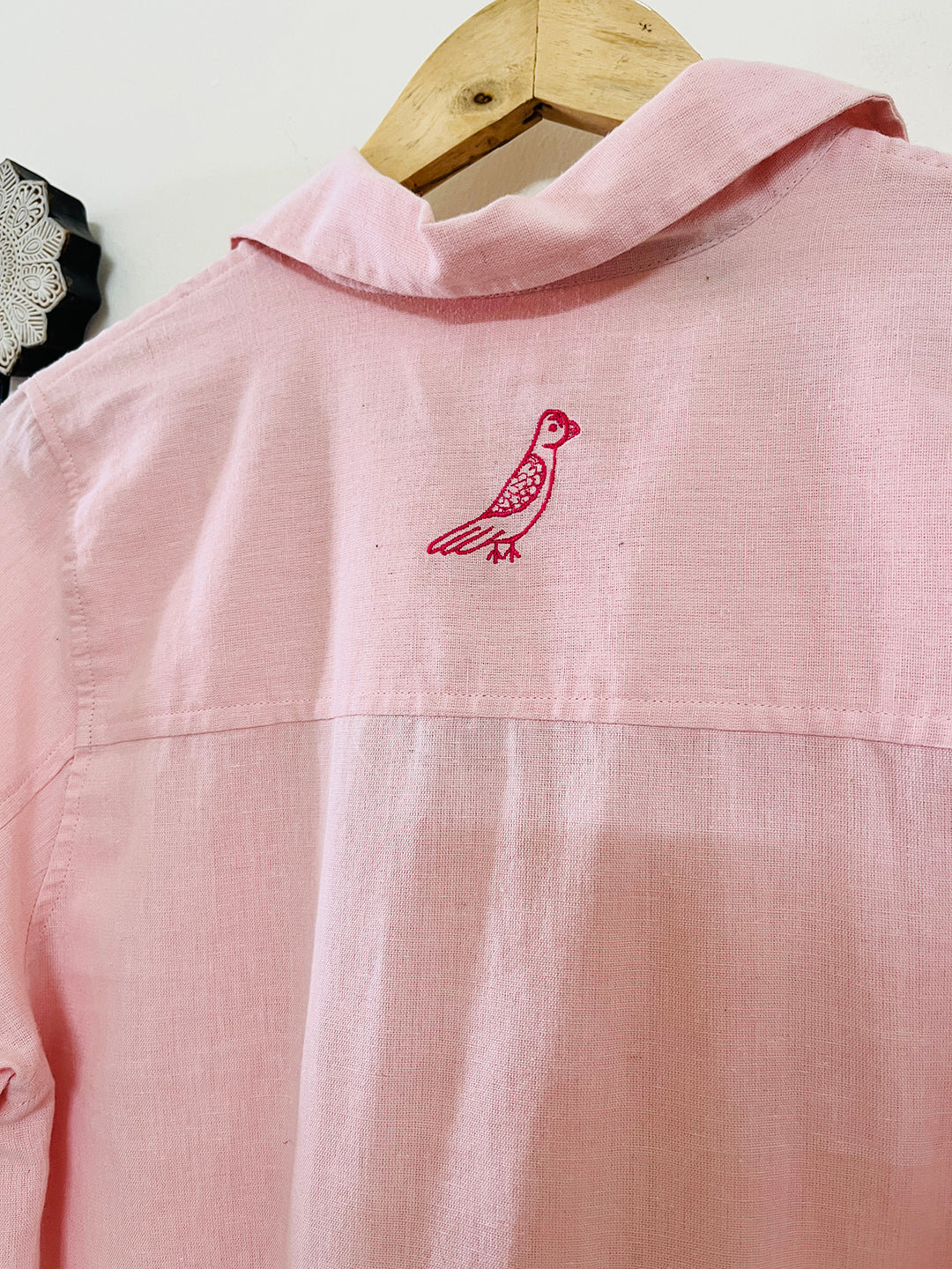 EXCLUSIVE- HAND PAINTED RELAXED LONG SHIRT