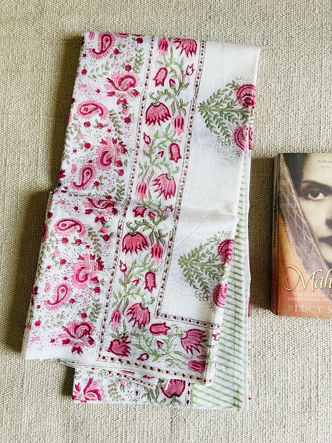 "LIFE ISN'T PERFECT, BUT YOUR DUPATTA CAN BE" COTTON SILK DUPATTA