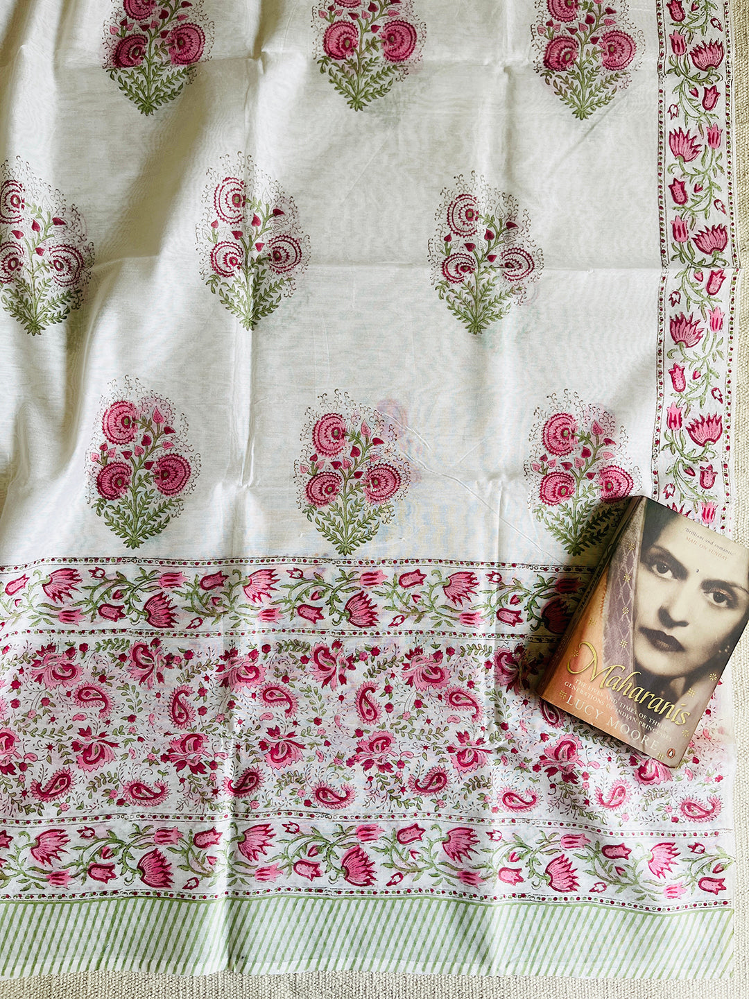 "LIFE ISN'T PERFECT, BUT YOUR DUPATTA CAN BE" COTTON SILK DUPATTA