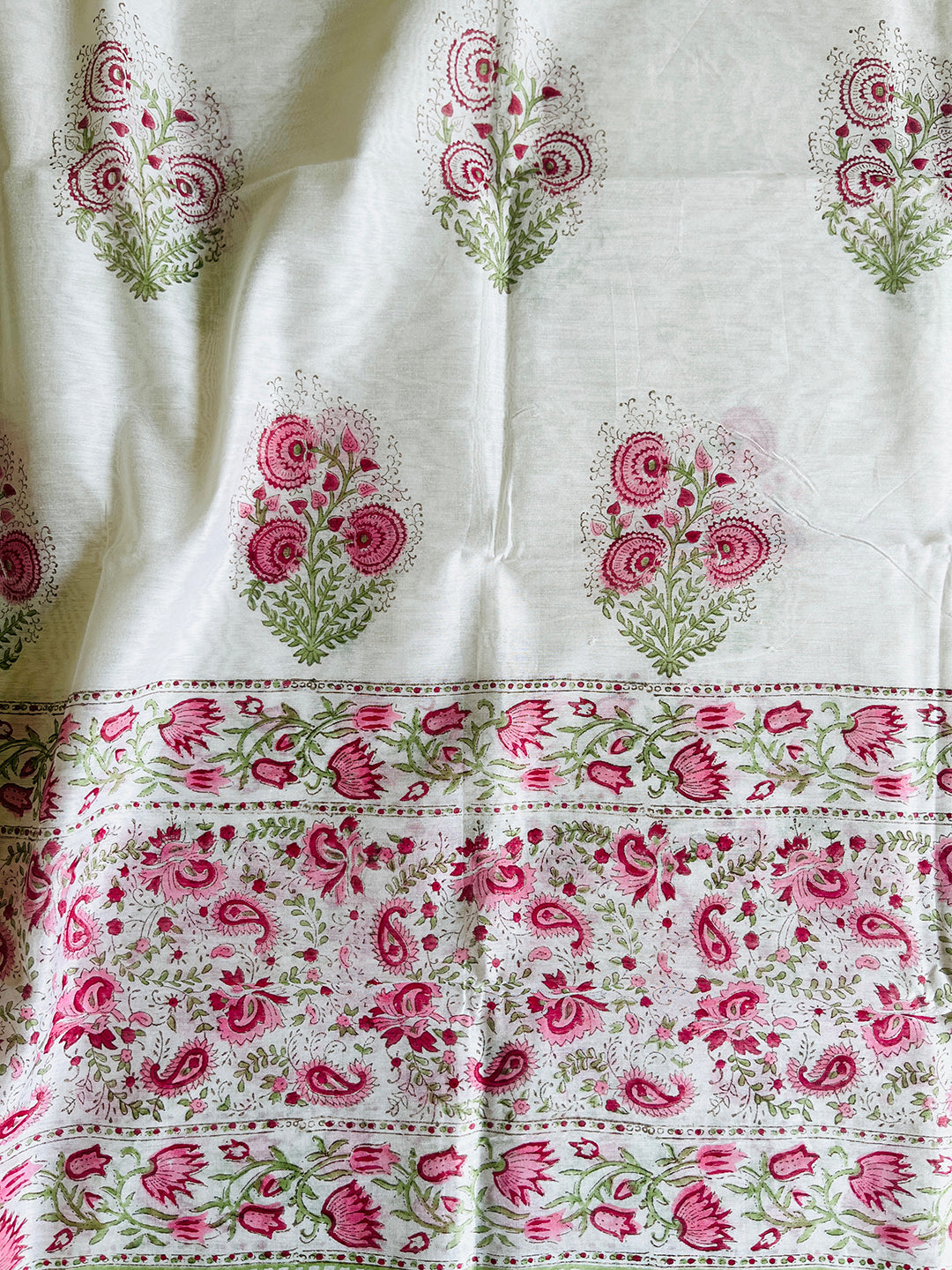 "LIFE ISN'T PERFECT, BUT YOUR DUPATTA CAN BE" COTTON SILK DUPATTA