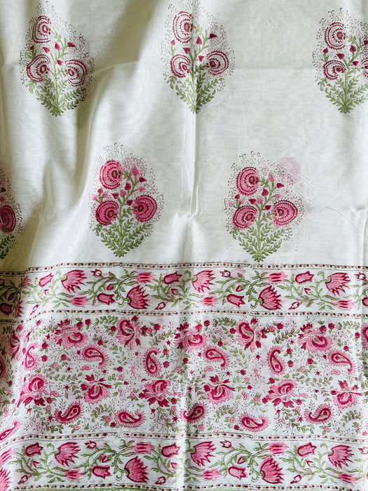 "LIFE ISN'T PERFECT, BUT YOUR DUPATTA CAN BE" COTTON SILK DUPATTA