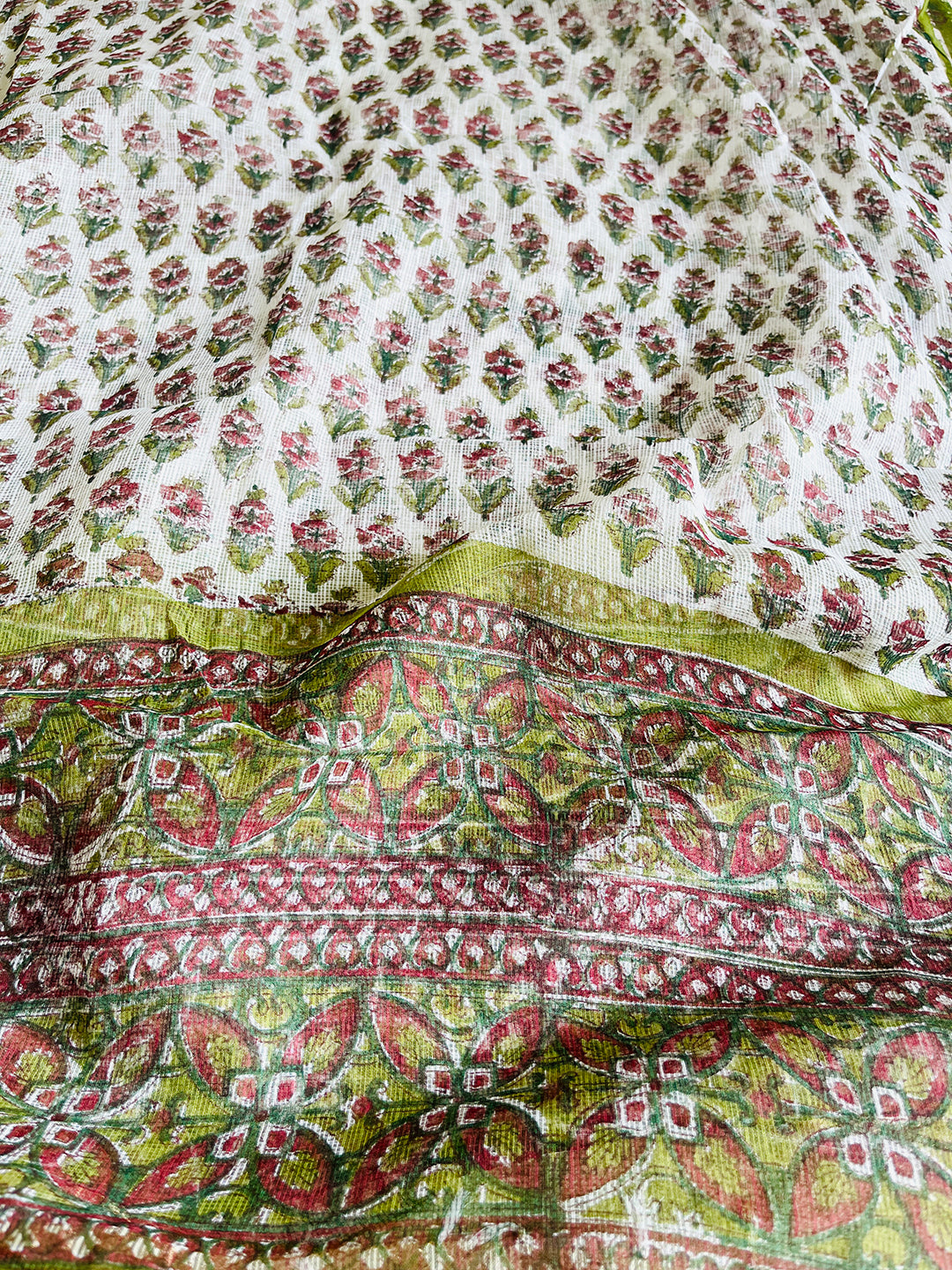 "SECRET GARDEN" KOTA DORIA DUPATTA