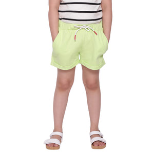 Relaxed & Comfy Shorts- Lime Green