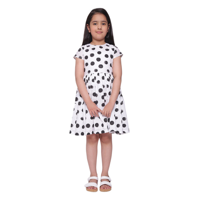 "To the Moon and Back"- Polka Dress