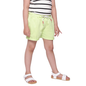 Relaxed & Comfy Shorts- Lime Green