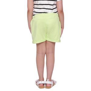 Relaxed & Comfy Shorts- Lime Green