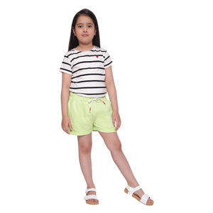 Relaxed & Comfy Shorts- Lime Green