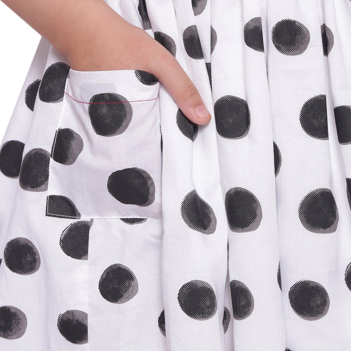 "To the Moon and Back"- Polka Dress