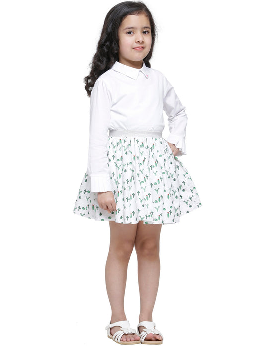CACTUS PRINT SKIRT