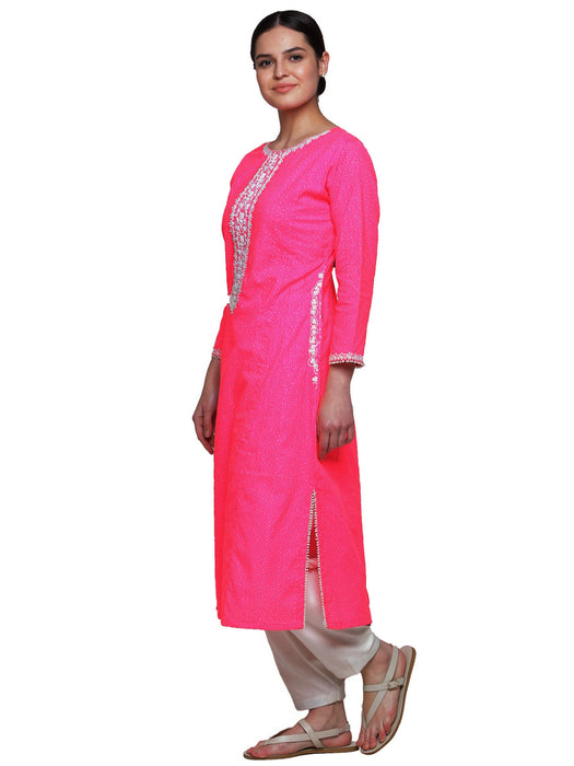 DORI EMBD KAFTAN KURTA- MOMS