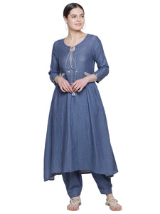DOUBLE CLOTH DHOTI PANTS