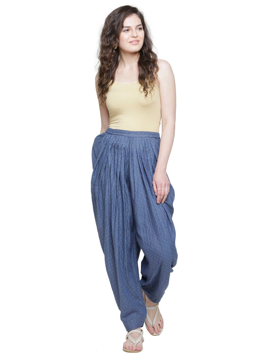 DOUBLE CLOTH DHOTI PANTS