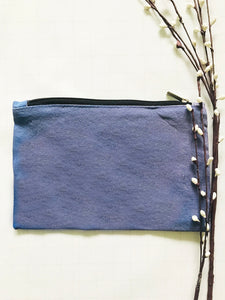 MAUVE "D" ALPHABET MULTIPURPOSE POUCH (SOLD OUT)