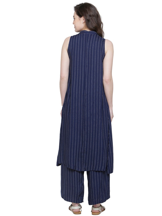 NAVY STRIPE CO-ORD SET
