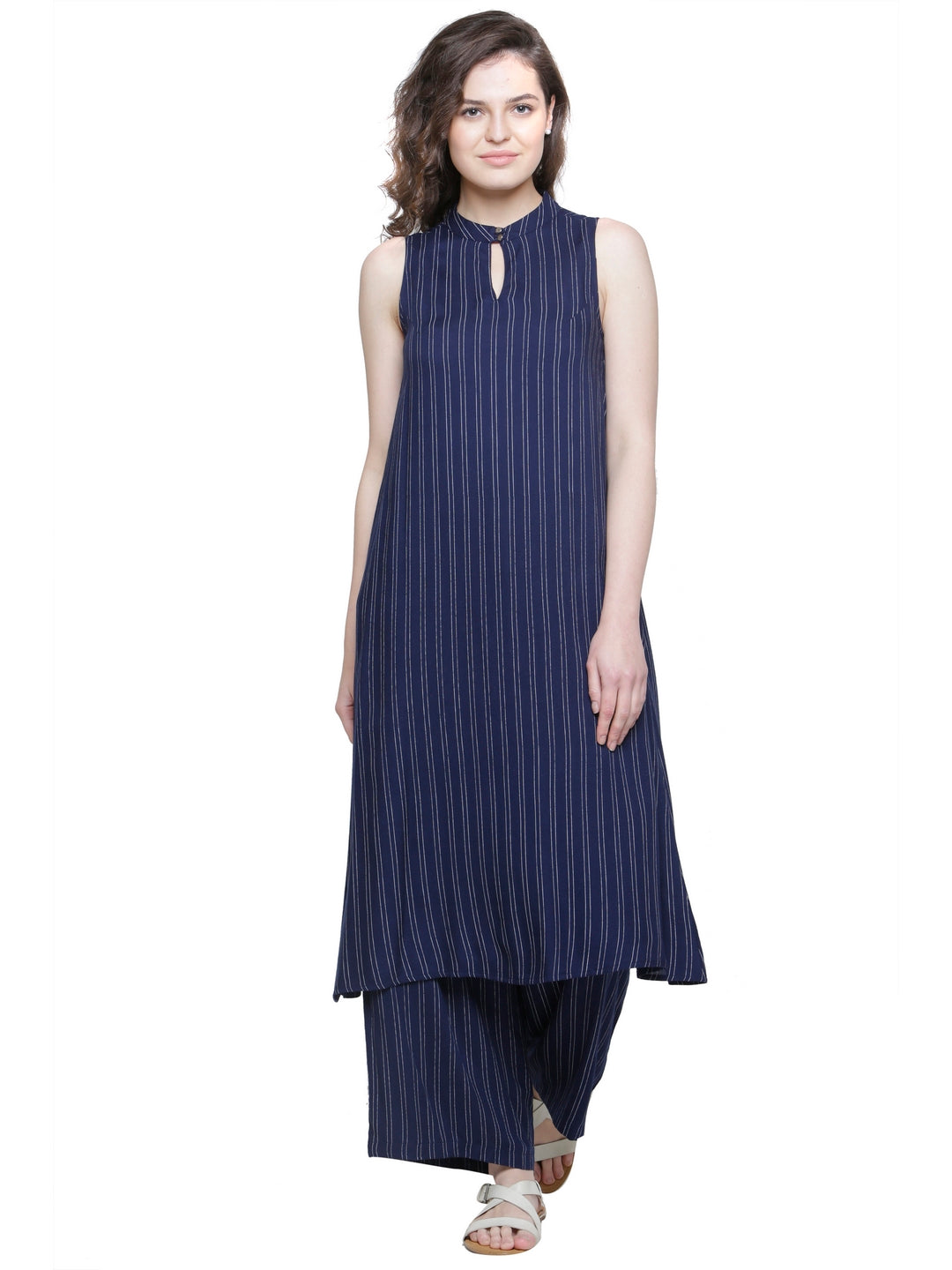 NAVY STRIPE CO-ORD SET