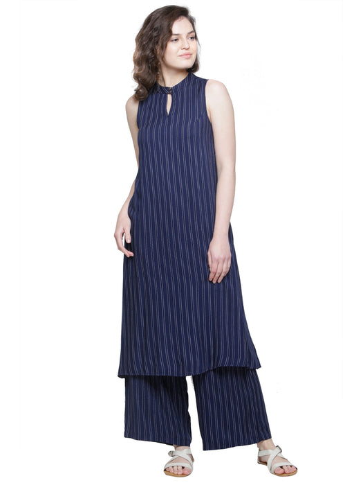 NAVY STRIPE CO-ORD SET