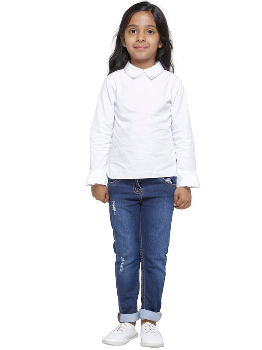PINK HEART TOP KIDS