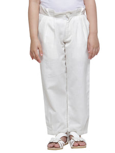 TAPERED HEM PLEATED PANTS- DAUGHTERS