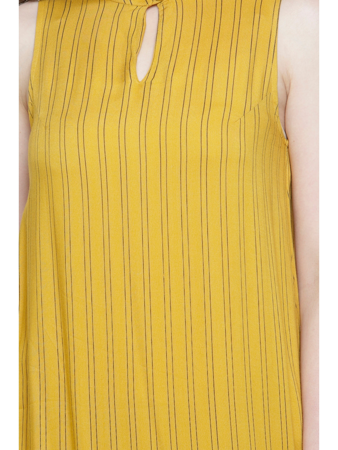 SALE- YELLOW STRIPE CO-ORD SET