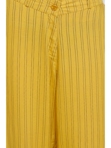 SALE- YELLOW STRIPE CO-ORD SET